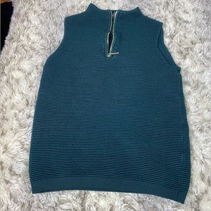 Sleeveless Knitted Sweater Vest